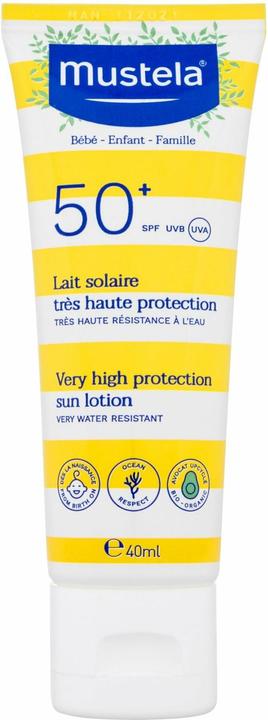 Mustela Sonnenmilch (Sonnenmilch, SPF 50+, 40 ml, 60 g)