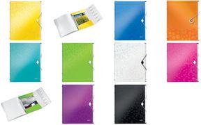 Produktbild Leitz Ordnungsmappe WOW PP A4 46340054 grün 12-teilig (A4, 1 x)