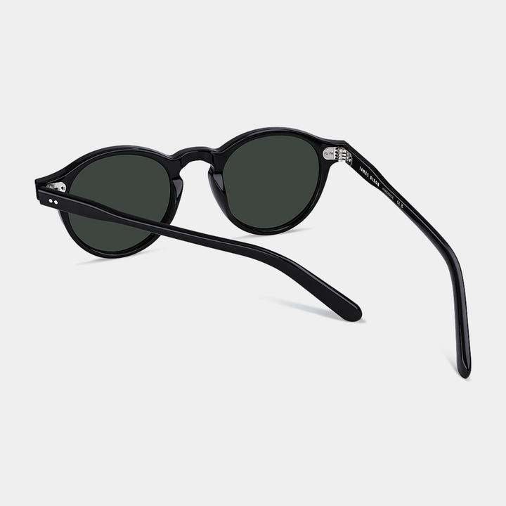 Immagine prodotto James Dixon Schwarz/Grau - Oxford - Rund - Acetat - Sonnenbrille