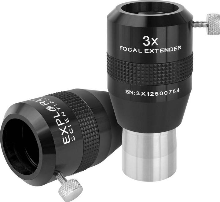 Actual product image Explore Scientific 0218760 3x 31.7 mm Focal Extender (17.1 - 31.7 mm)