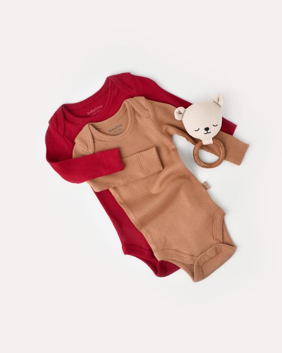 BabyCosy Body. langarm. 2 Pack