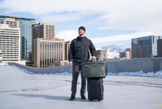 Actual product image Wandrd Transit Carry On Roller Bag (40 l)