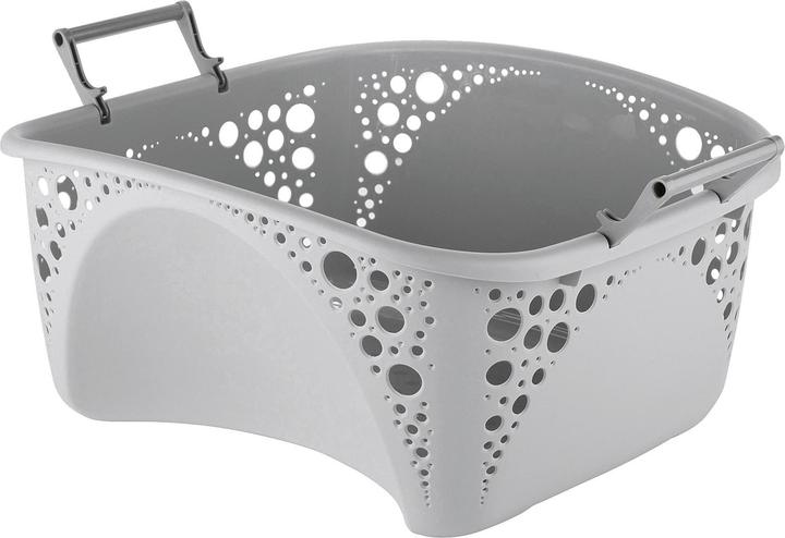 Image du produit Panier à linge 40l empilable gris (40 l)