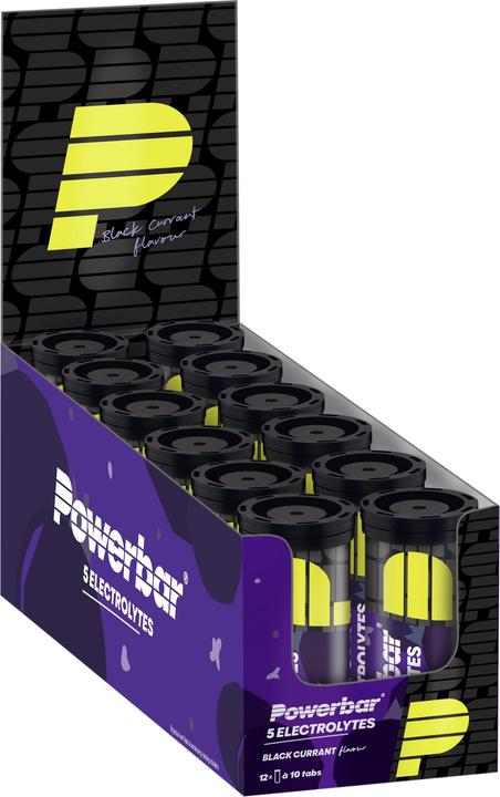 Produktbild Powerbar 5 Electrolytes (Schwarze Johannisbeere, 12 x)