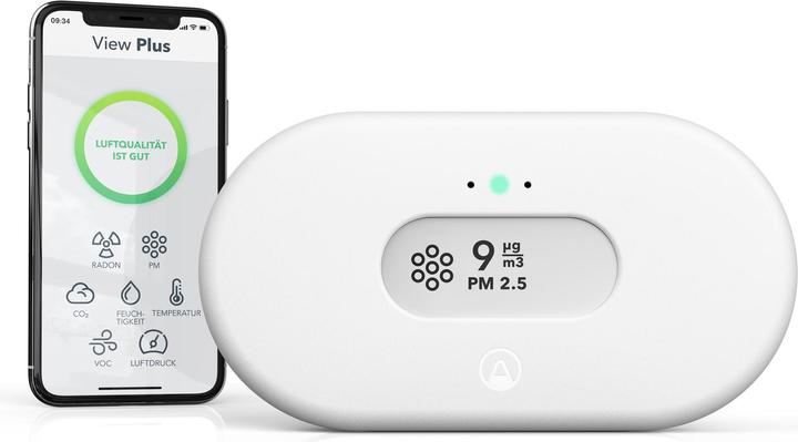 Airthings 1 x View Plus & 1 x View Pollution