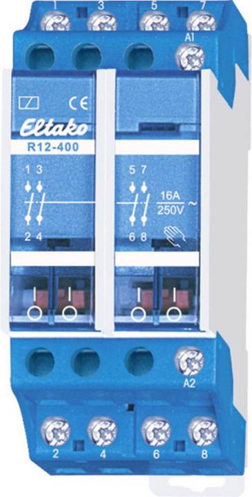 Immagine prodotto Eltako Relè di commutazione 230V. 4 contatti NO 16A/250V AC
