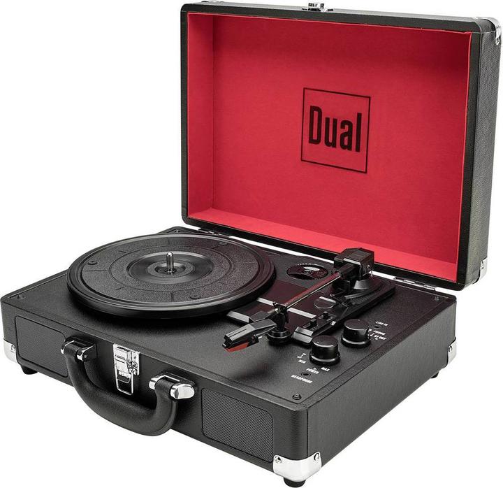 Dual Plattenspieler DT 1 Koffer Schallplattenspieler mit Bluetooth® (Einstiegsklasse, Manuell)