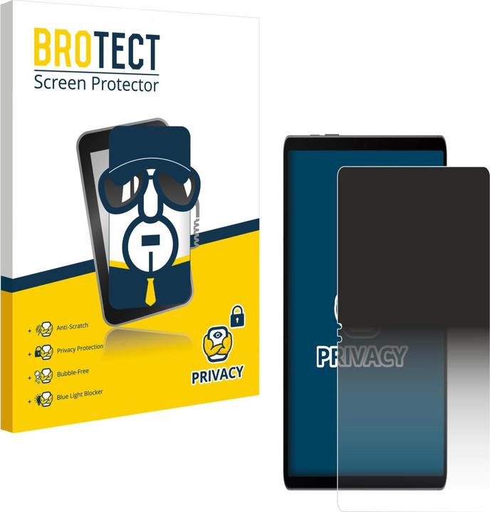 Produktbild BROTECT Sichtschutzfolie Anti-Spy Privacy Folie Blaulicht-Schutz (1 Stück, Galaxy Tab S9 FE)