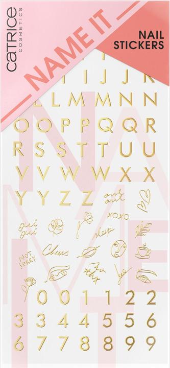 Produktbild Catrice Name It Nail Sticker (Kunstnägel, 020 Gold)