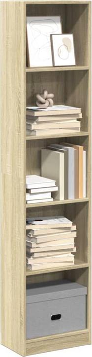 Produktbild VidaXL Bücherregal Regal Standregal Büroregal Aufbewahrungsregal Sonoma-Eiche (40 x 24 x 176 cm)