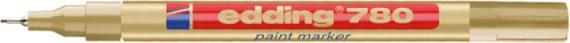 Immagine prodotto Edding 780 Marcatore a vernice lucida (Oro, 0.80 mm, 1 x)