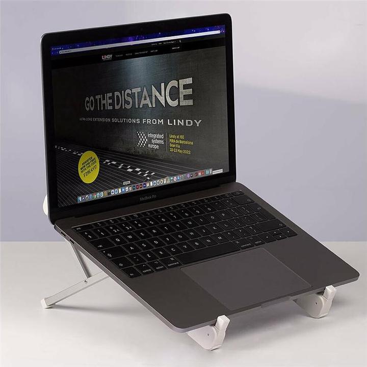 Image du produit Lindy Support pliable pour ordinateur portable Support réglable en aluminium