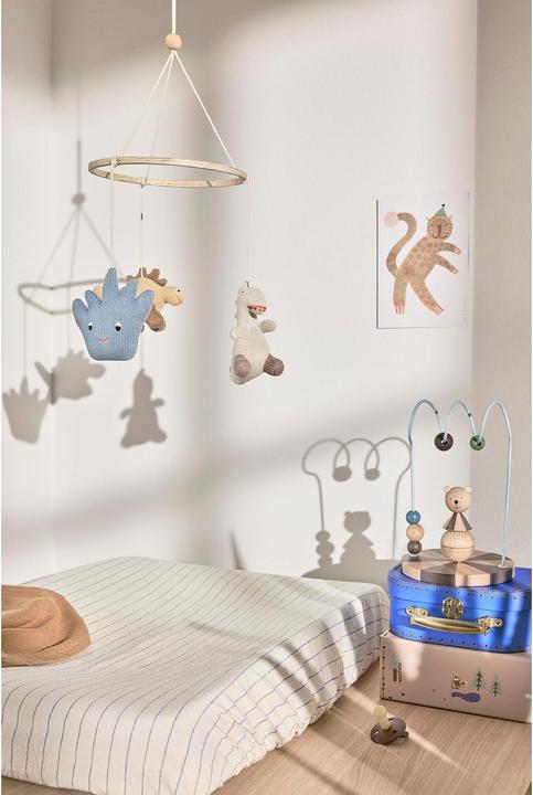 Produktbild Oyoy Spielzeugkoffer Fuchs 2 Stück, Beige, Blau