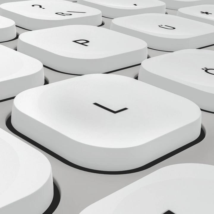 Image du produit Hama WK-550 Ensemble clavier et souris sans fil blanc (DE, Sans fil)
