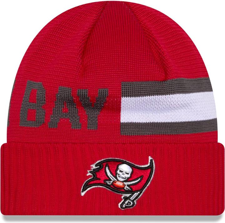 New Era NFL Sideline Tech Knit Mütze - Tampa Bay Buccaneers
