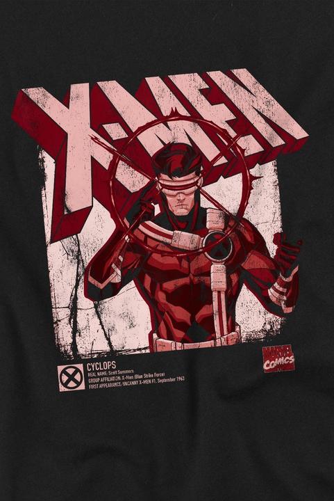 Actual product image Childrens/Kids X-Men Cyclops Infographic T-Shirt (128)
