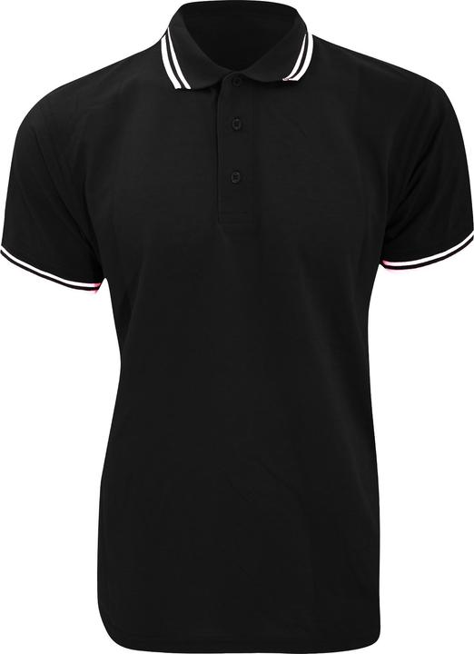 Kustom Kit Tipped Piqué Poloshirt Kurzarm