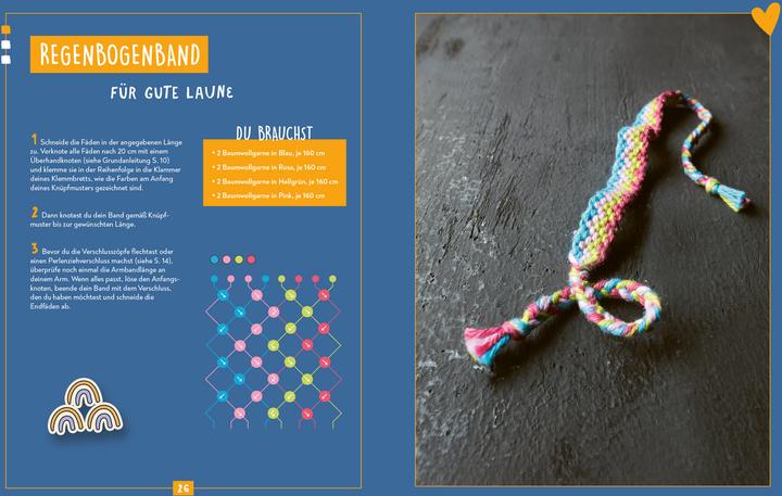 Produktbild Kreativstart Kids Freundschaftsbänder (Deutsch, frechverlag, 2024)