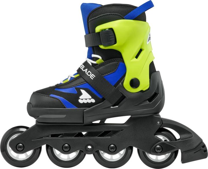 Actual product image Rollerblade Inline-Skates Microblade Schwarz/Blau, 33-36.5 (33, 36.5)
