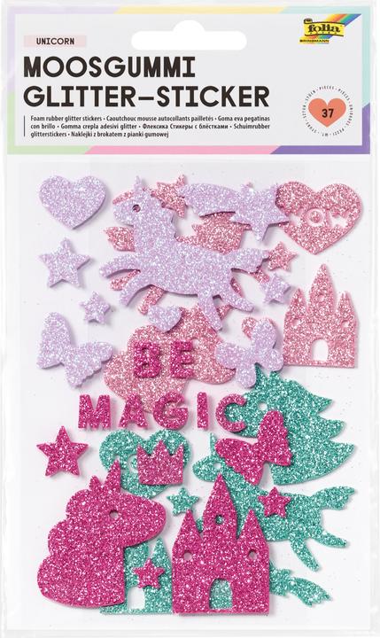 Image du produit Folia Mousse autocollante à paillettes
