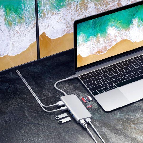 Image du produit Satechi ST-TCMM8PAS (USB-C, 9 Ports)