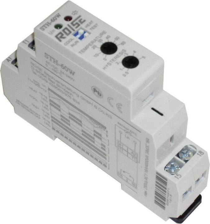 Actual product image Rose Lm Control cabinet heating stat with remote sensor STH series (Various)