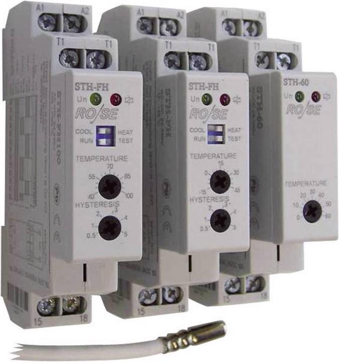 Actual product image Rose Lm Control cabinet heating stat with remote sensor STH series (Various)