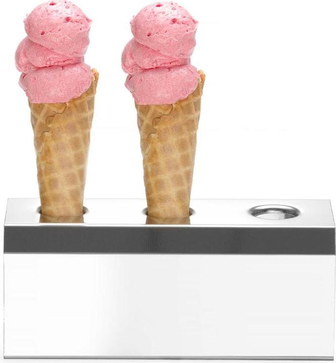Produktbild Hendi Eiswaffelständer Edelstahl öcher