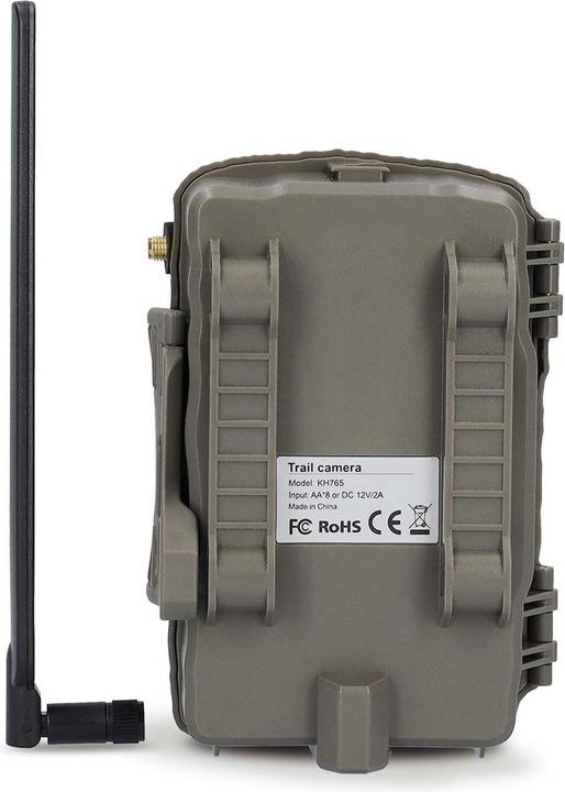 Produktbild Nedis Wildcamera - 1080p@30fps - 30.0 MPixel - 2 MPixel CMOS - IP66 - Zwart No-Glow IR - Nachtzicht - Kijk
