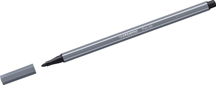 Produktbild STABILO Pen 68 Premium-Filzstift (Dunkelgrau, 1 x)