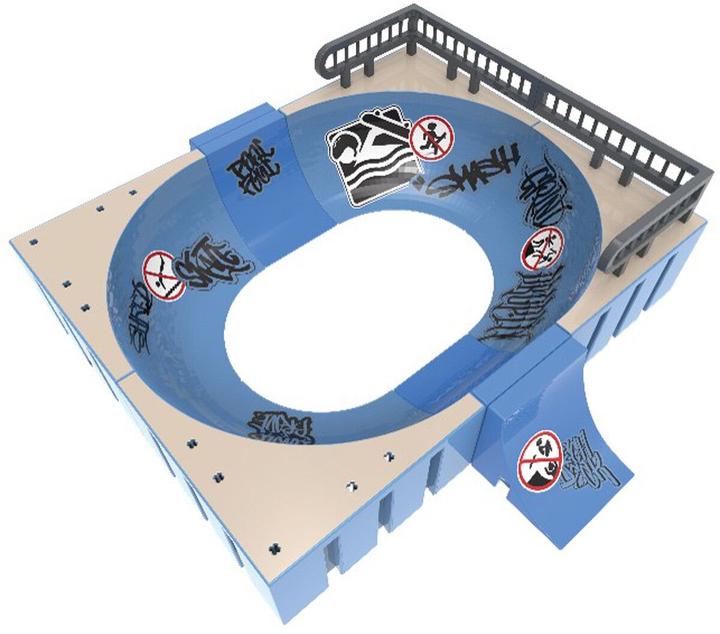 Produktbild Spin Master Tech Deck - Mega Bowl
