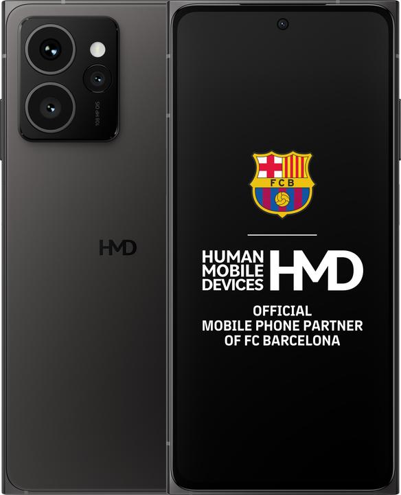 Immagine prodotto HMD Skyline (256 GB, Nero ritorto, 6.55", SIM + eSIM, 108 Mpx, 5G)