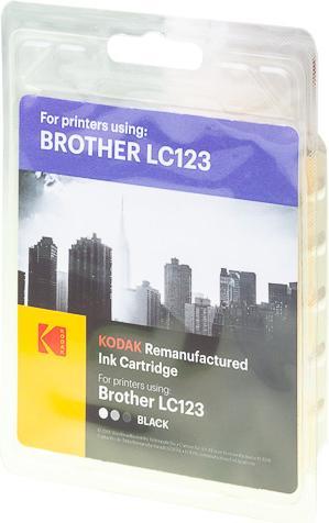 Produktbild Kodak Supplies 185B012301 Tinte 600 Seiten 21ml schwarz passend für Brother DCPJ132W kompatibel zu L