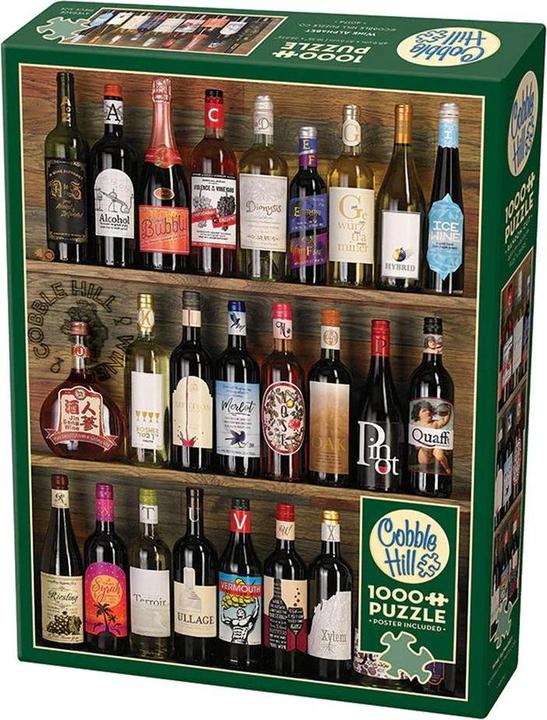 Actual product image Cobble Hill Puzzle 1000 Wein von A bis Z (1000 pieces)