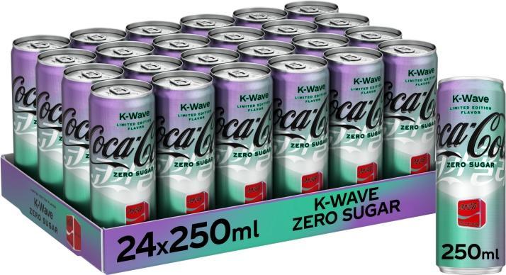 Coca Cola Zero Sugar K-Wave (24 x 25 cl)