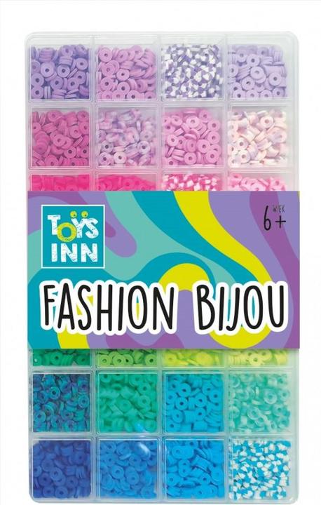 Produktbild Stnux Tonperlen mischen blaue Farben