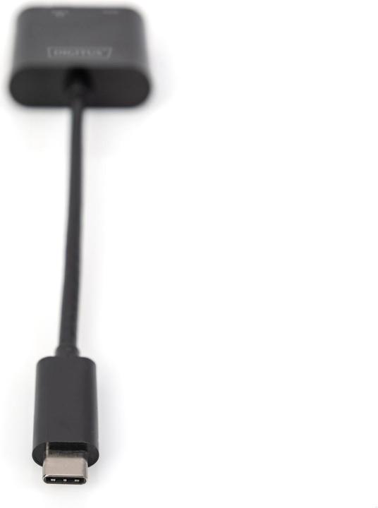 Image du produit Digitus USB Type-C™ Adaptateur Gigabit Ethernet avec support d'alimentation (USB-C, RJ45 (1x))