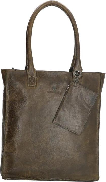 Immagine prodotto Hide & Stitches Micmacbags Golden Gate Shopper - Olivengrün - 100% Leder