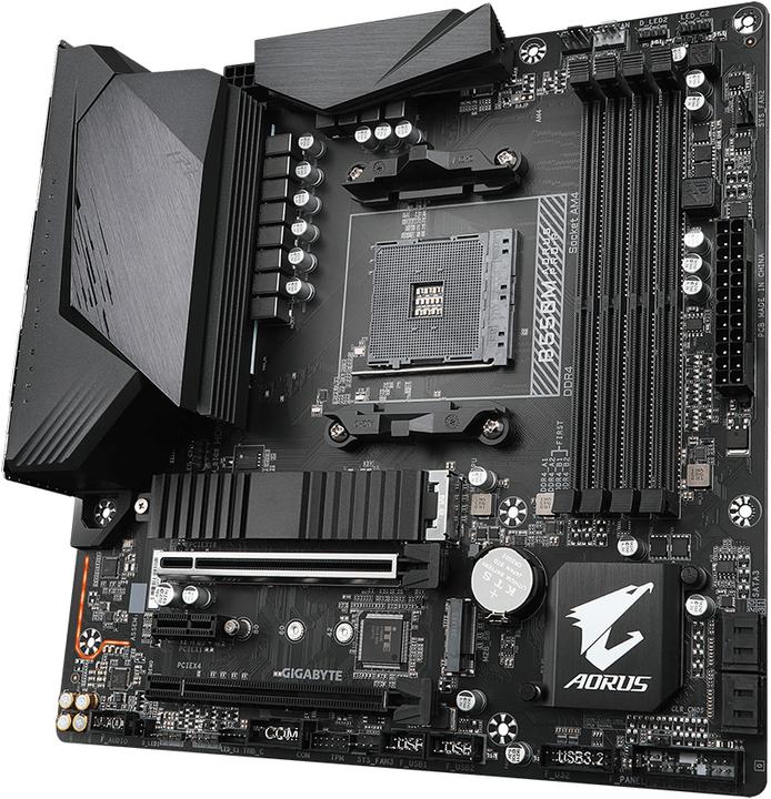 Immagine prodotto Gigabyte B550M AORUS PRO-P (AM4, AMD B550, mATX)