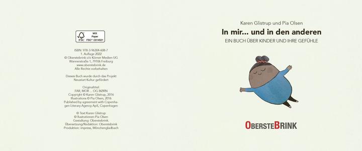 Produktbild In mir... und in den anderen - Ein Buch über Kinder und ihre Gefühle (Deutsch, Karen Glistrup, Pia Olsen, 2022)