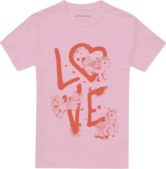 Immagine prodotto My Little Pony Love Maglietta Graffiti Uomo (M)