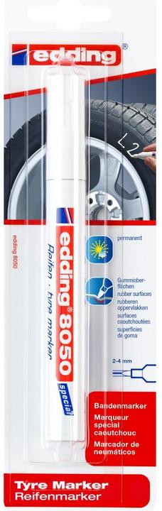 Produktbild Edding Reifenmarker (Weiss, 4 mm, 1 x)