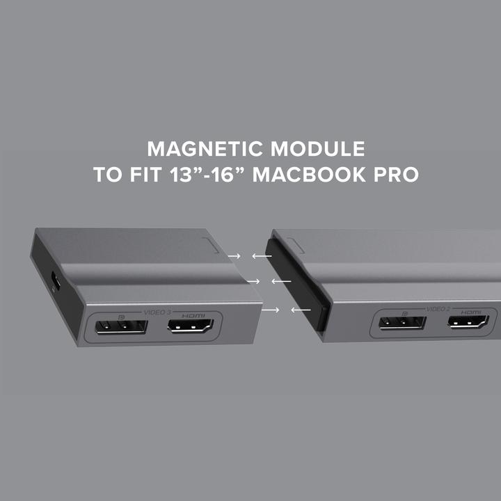 Actual product image Targus HyperDrive 4K (USB-C, 2 Ports)