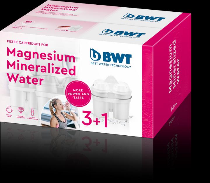 Produktbild BWT Filterkartuschen Magnesium Mineralized Water 3+1 Vorteilspack (4 x)