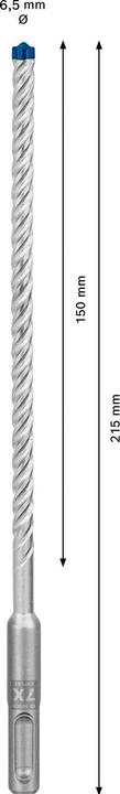 Image du produit Bosch Professional Zubehör Foret marteau Expert SDS plus-7X, 6,5 x 150 x 215 mm (6.5 millimètres)