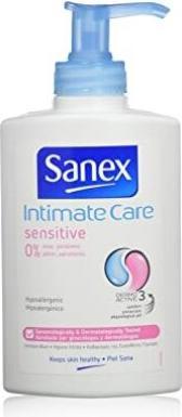 Actual product image Sanex Intimate gel Sensitive (250 ml)