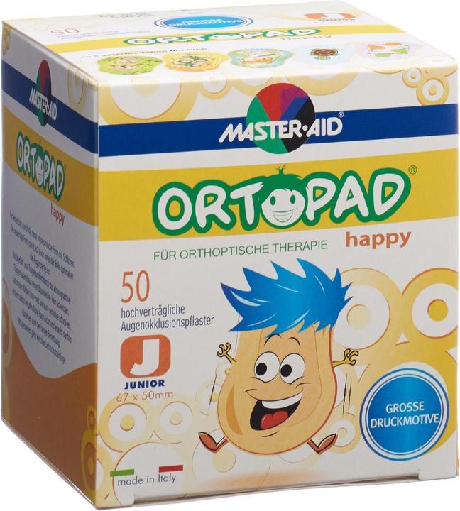 Produktbild Master Aid Augenpflaster Happy Junior 50 Stück (50 x)