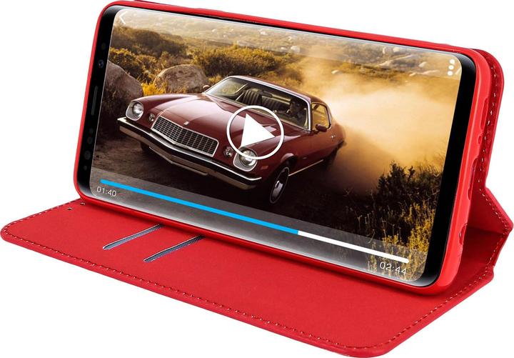 Produktbild Avizar Flip Cover Geldbörse Classic Edition für Samsung Galaxy S9 – Rot (Samsung Galaxy S9)