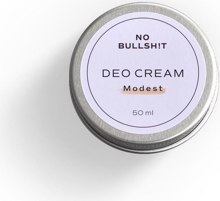 Produktbild NO BULLSH!T Deo Cream Modest (Crème, 15 ml)