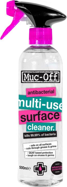 Muc-Off Antibakterieller Oberflächenreiniger 500 ml (500 ml, Spray)